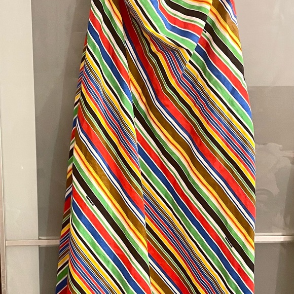 SIMON MILLER LINEN RAINBOW DRESS - Picture 4 of 5